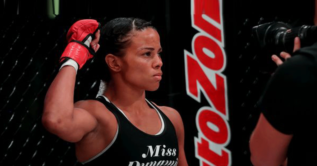 MMA-gevecht Denise Kielholtz bij Bellator in december
