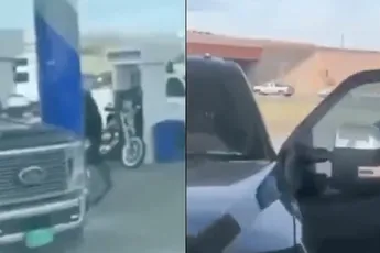 OEPS! Verkeersruzie bekende vechter loopt bijna fataal af (video)