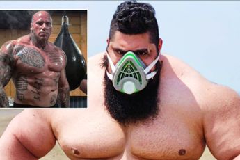 Engste man waarschuwt Iraanse Hulk: 'Je vecht tegen een beest'