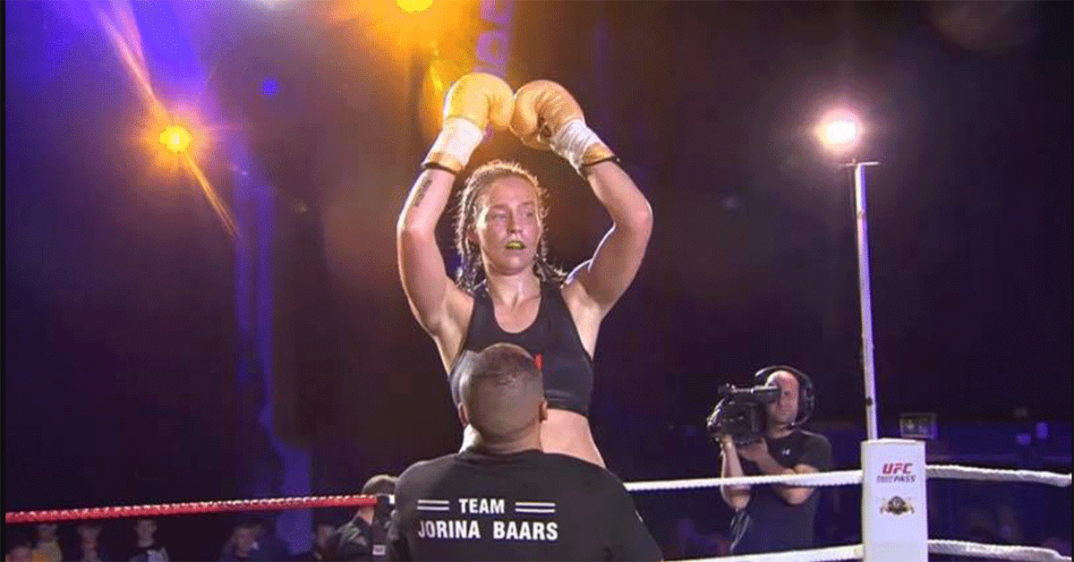 Kickbokser Jorina Baars voor de 10e keer wereldkampioen