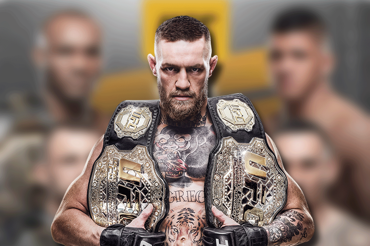 McGregor in 4-man toernooi voor UFC-titelkans: 'Ierse klootzak!'