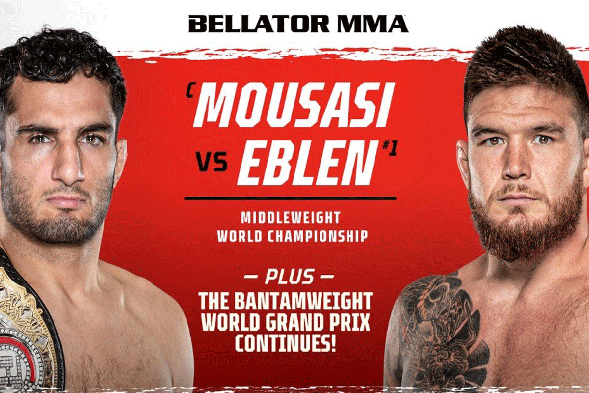 Mousasi treft ongeslagen Eblen: Bellator titel op het spel