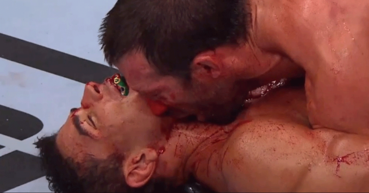 Zombie gevecht! Bloederige UFC-clash schokt fans