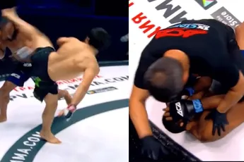 Spin-kick KO! Rus sloopt tegenstander in 28 sec | video