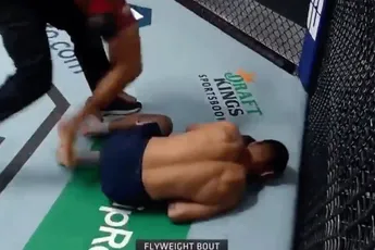 Zien! 'KO' op het levertje bederft UFC-debuut vechter (video)