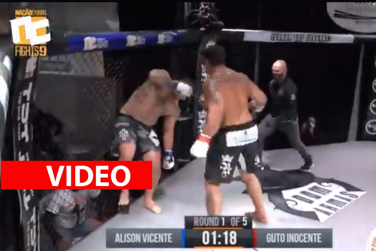 'KO' Killer! Glory's Guto Inocente sloopt rivaal in MMA-gevecht
