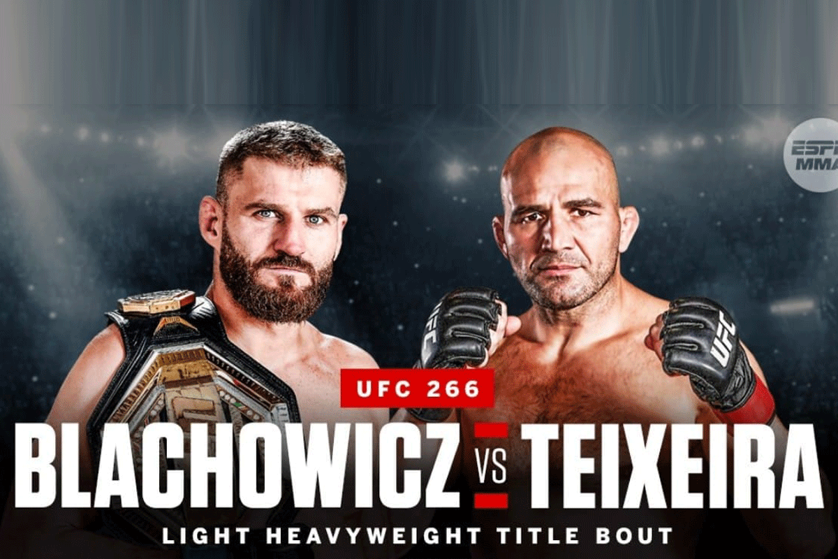 UFC verschuift Jan Blachowicz vs Glover Teixeira naar latere datum