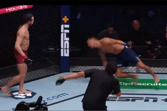 Klote knietjes leiden tot heftige 'KO' afgelopen nacht (video)