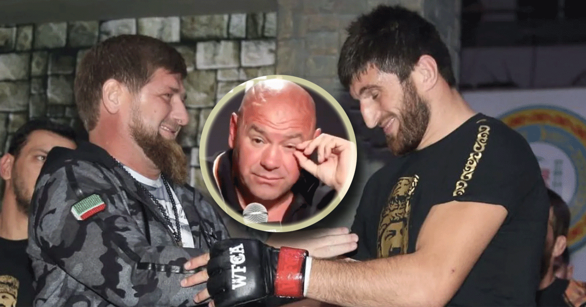 'Wat flik jij nou!' Woeste Kadyrov pakt UFC vechtbaas White aan