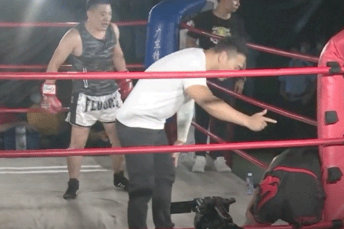 JKD'er MEPT hobby bokser 'KO' na uitdaging (video)
