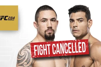 Streep door UFC gevecht Whittaker en Costa! 'Erg verontrustend'