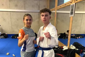 KARATEKA’S SAMMY EN DEMI SCOREN HOGE PUNTEN IN LUXEMBURG