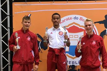 Karate Team Boelbaai imponeert op het Jeugd Kampioenschap te Almere