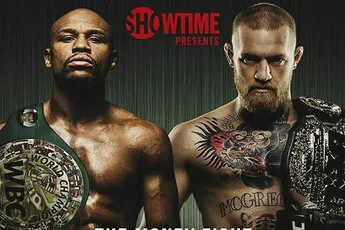 CONOR MCGREGOR: '3 jaar geleden droeg ik Floyd Mayweather'