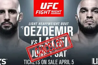 UFC Stockholm: Ilir Latifi zegt af tegen Volkan Oezdemir