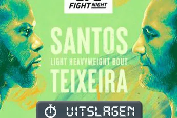 UITSLAGEN UFC VEGAS 13: Thiago Santos vs Glover Teixeira