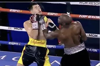 MOET JE ZIEN: Boksers doen dubbeltje in Las Vegas (video)