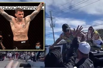 🎥 UFC-ster Dustin Poirier slaat irritante kerel voor zijn kop! 'Ik maak hem af'