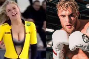 🎥 Gesnapt! Jutta Leerdam verstopt zich bij uitje met bokser Jake Paul