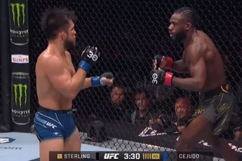 Aljamain Sterling behoudt UFC titel tegen taaie Henry Cejudo