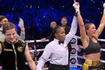 Chantelle Cameron doorbreekt ongeslagen reeks Katie Taylor en zorgt voor ophef
