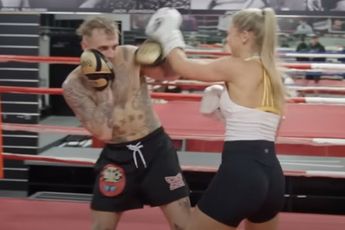 Jutta Leerdam klapt Jake Paul de boksring door! 'Kampioentje'