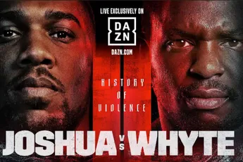Anthony Joshua en Dillian Whyte rematch officieel voor augustus! 'Nietszeggende wedstrijd'