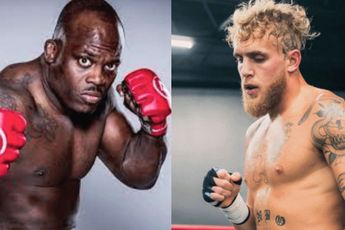 Als Jake Paul topvechter Melvin Manhoef uitdaagt stapt deze gelijk het vliegtuig in