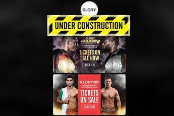 Mis Niets! 'Glory website voorlopig under construction maar zo blijf je op de hoogte'