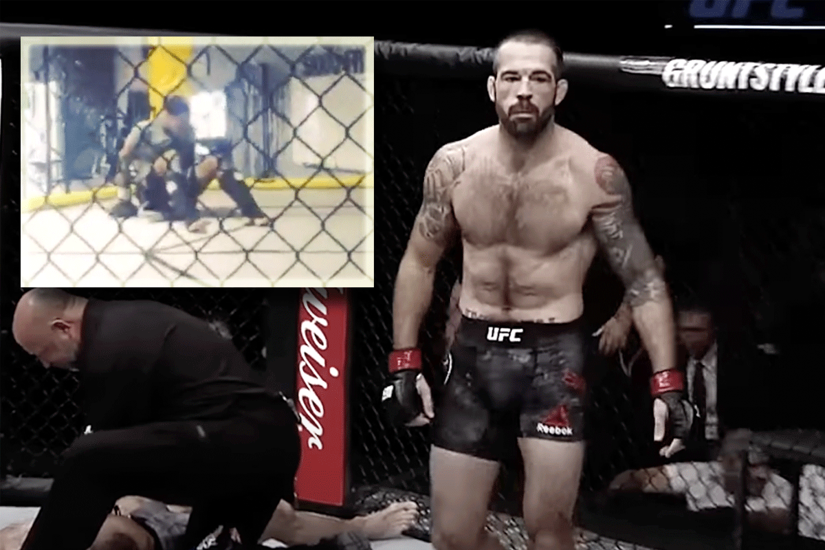 🎥 Internet pester krijgt pak slaag van UFC vechter Matt Brown! 'Kwam gewoon opdagen'