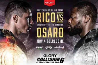 Waar Glory Collision 6 Verhoeven vs Osaro live stream kijken in Nederland: Starttijd en meer..