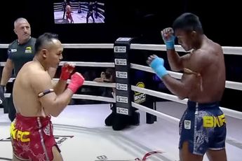 Buakaw breekt hand Saenchai in Bareknuckle clash: '596 Gevechten later' (video)
