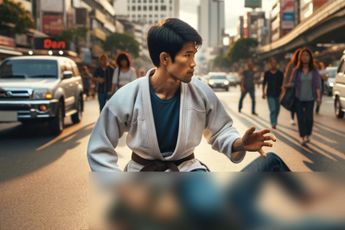 🎥 Heldhaftige Jiu-Jitsu zelfverdediging tegen overvaller: 'niet verwacht'