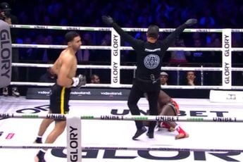 Mo Touchassie slaat Brice Kombou knock-out op Glory 90: '1 ronde dominantie'