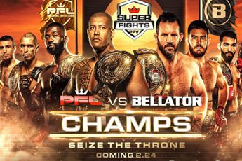 PFL vs. Bellator event officieel voor 24 februari: Kampioen vs kampioen en meer....