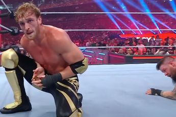 'Boksbeugel' drama in WWE titelgevecht: Logan Paul overwint Kevin Owens