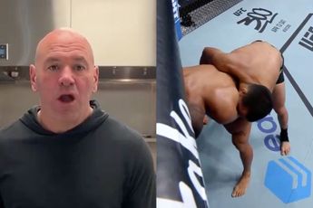 UFC-Vechter bijt tegenstander: 'Debuut eindigt in diskwalificatie en bizarre tattoo'