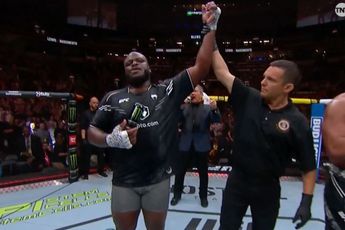 🎥 UFC gevecht Derrick Lewis eindigt in knock-out en bizarre viering