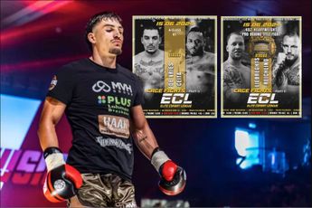 Enfusion-ster Thian de Vries 15 juni in actie: 'ECL Kickboks en MMA event'