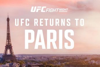 UFC keert terug naar Parijs! 'Maak je klaar voor knallende knock-outs'