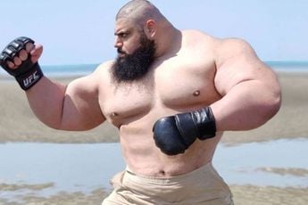 De Iraanse Hulk maakt verrassende comeback naar MMA