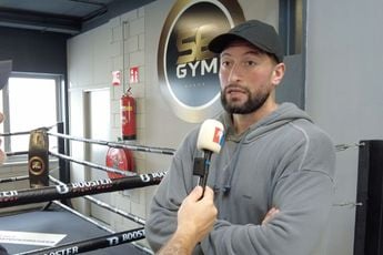 Exclusief: Jamal Ben Saddik topfit standby voor gevecht