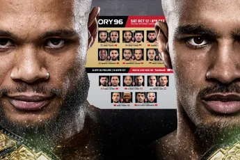 Glory 96 Kwasi vs Beztati live kijken: Starttijd, programma en livestream info