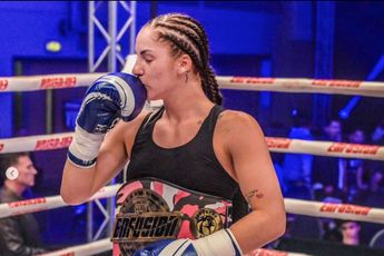 Enfusion Kickbokser Kyara scoort 6 sec knock-out en pakt titel