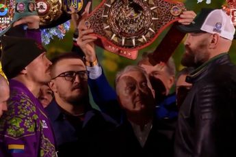 Usyk vs Fury 2: Tyson Fury zwaarder dan ooit, Uysk ver in het nadeel