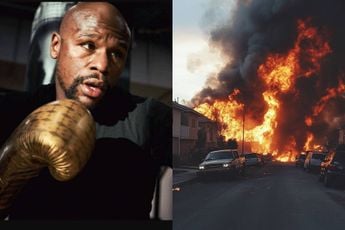 Wat Floyd Mayweather doet voor slachtoffers branden Los Angeles zal je verbazen