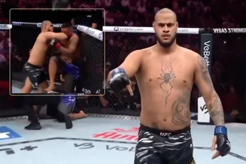 Dodelijke precisie! Teixeira schakelt Tafa uit met vernietigende elleboog