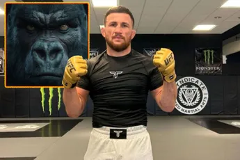 UFC-ster Dvalishvili verslaat gorilla in training: 'Jullie dachten dat ik het niet kon'