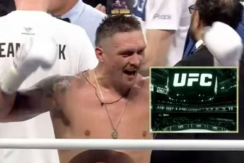 Boksicoon Usyk vraagt om UFC contract aan vechtbaas White - 'Stuur het op bro'