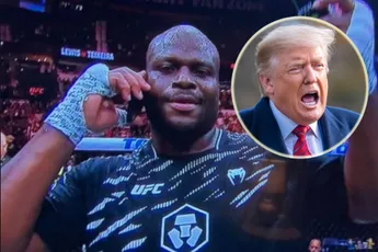 UFC icoon Lewis belt met Trump na knock-out: 'Iets met terroristen…'